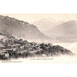 ABAO Suisse Montreux - Glion et la Dent du Midi.