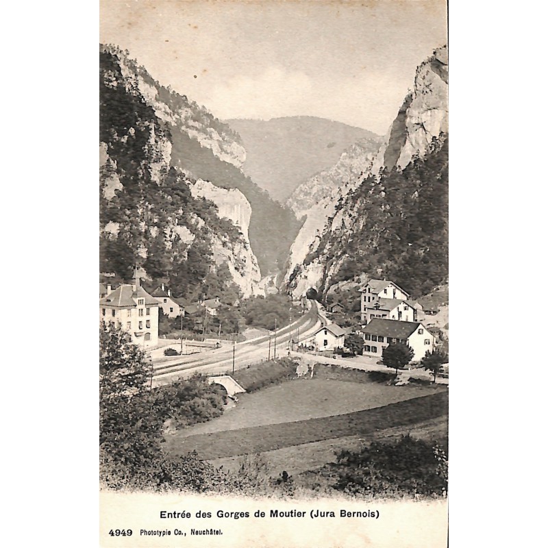 ABAO Suisse Moutier - Entrée des Gorges de Moutier.
