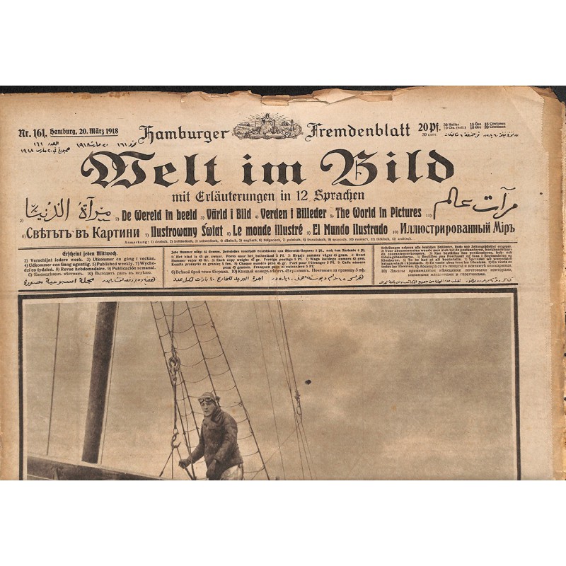 ABAO Journaux et périodiques Welt im Bild. 1918/03/20. n°161.