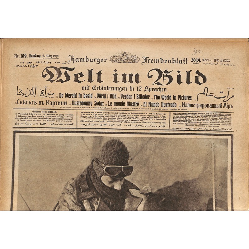 ABAO Journaux et périodiques Welt im Bild. 1918/03/06. n°159.