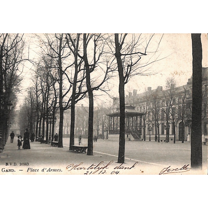 ABAO Flandre orientale Gand - Place d'Anvers.