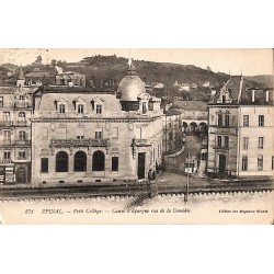 ABAO 88 - Vosges [88] Epinal - Petit Collège. Caisse d'Epargne rue de la Comédie.