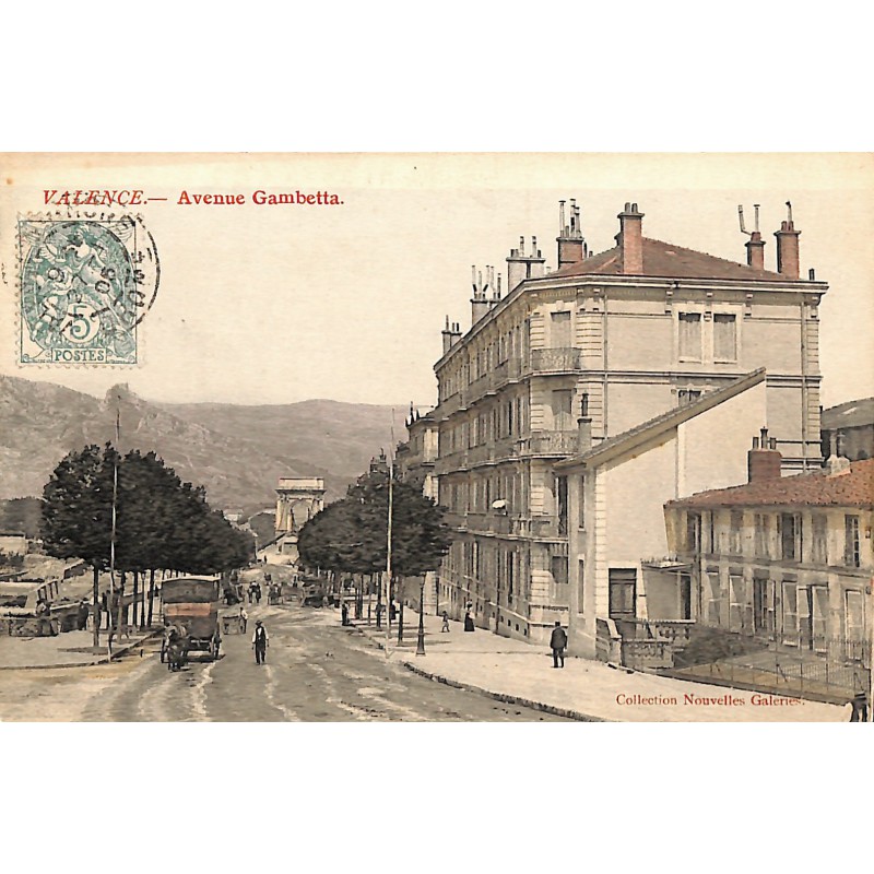 ABAO 26 - Drôme [26] Valence - Avenue Gambetta.