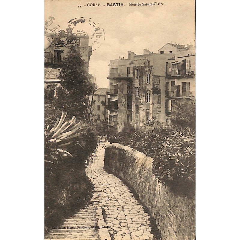 ABAO 20 - Corse [20] Bastia - Montée Sainte-Claire.