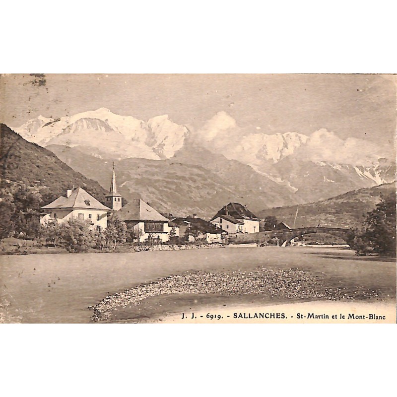 ABAO 74 - Haute Savoie [74] Sallanches - St-Martin et le Mont-Blanc.