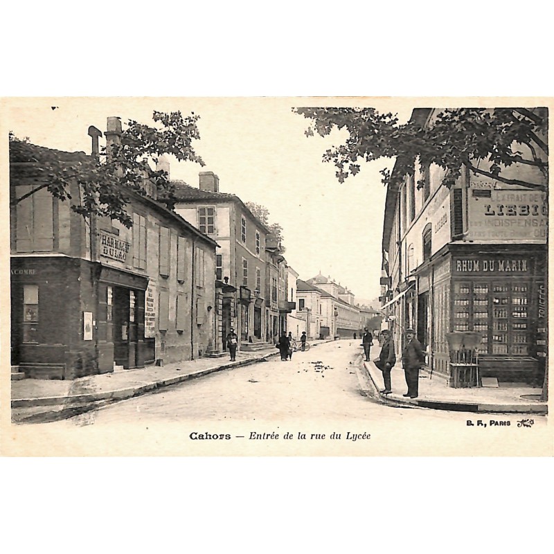 ABAO 46 - Lot [46] Cahors - Entrée de la rue du Lycée.
