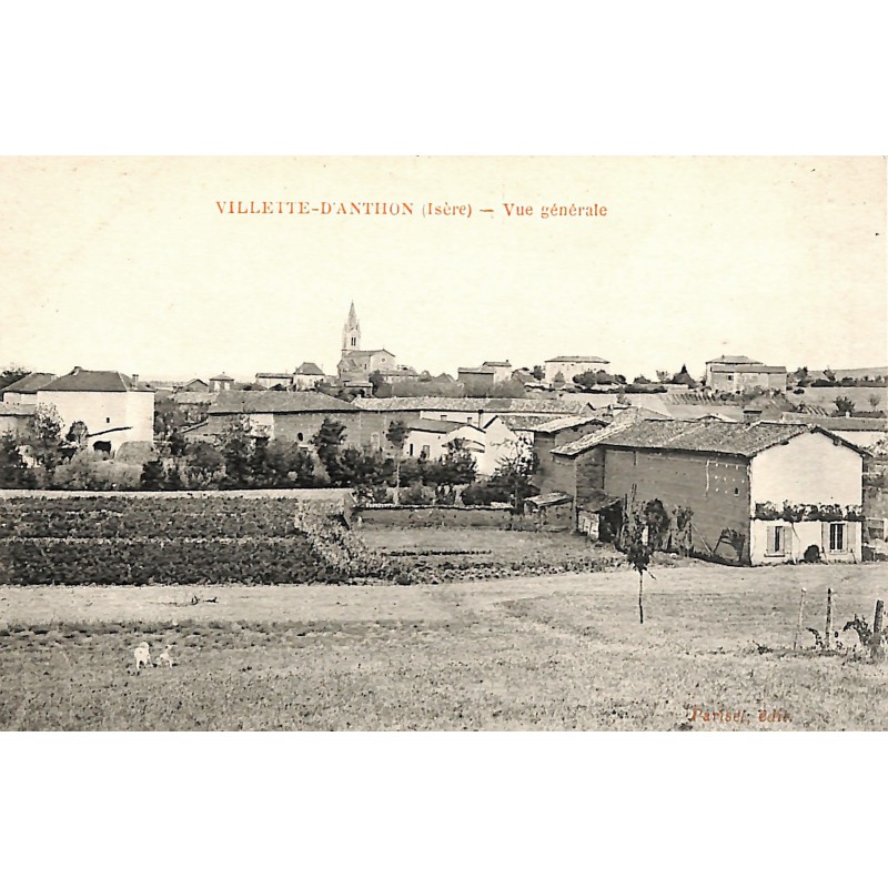 ABAO 38 - Isère [38] Villette-d'Anthon - Vue générale.