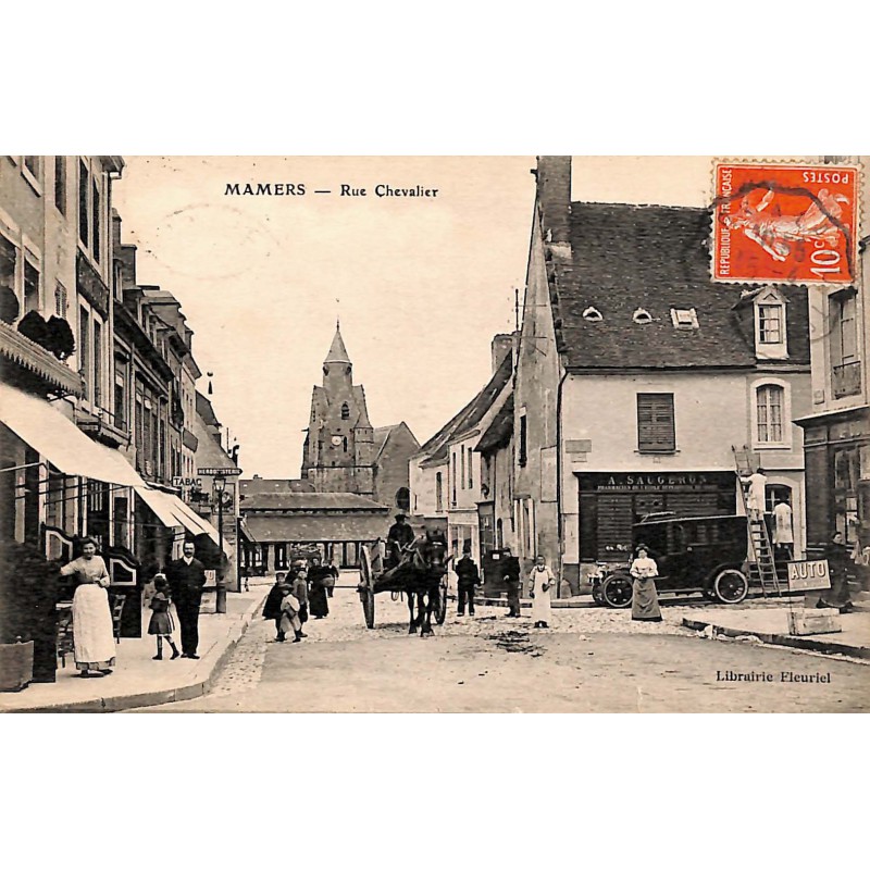 ABAO 72 - Sarthe [72] Mamers - Rue Chevalier.
