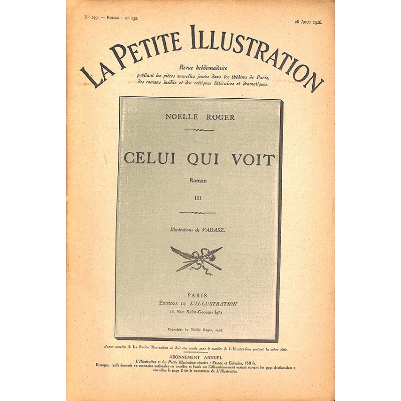 ABAO Journaux et périodiques La Petite Illustration. 1924/08/28. N°299.