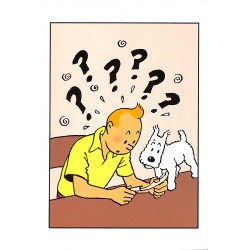 ABAO Cartes postales Tintin - Carte postale Moulinsart 017
