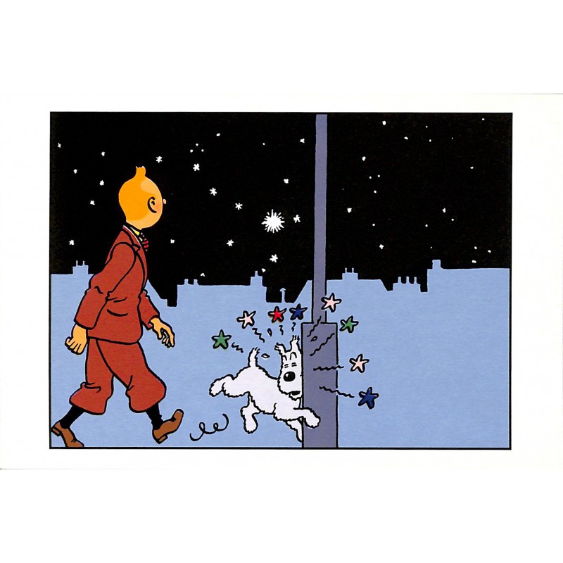 ABAO Cartes postales Tintin - Carte postale Moulinsart 035