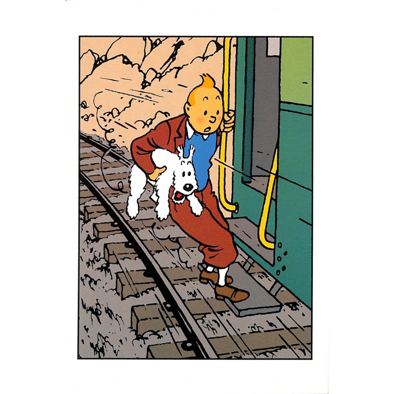 ABAO Cartes postales Tintin - Carte postale Moulinsart 042