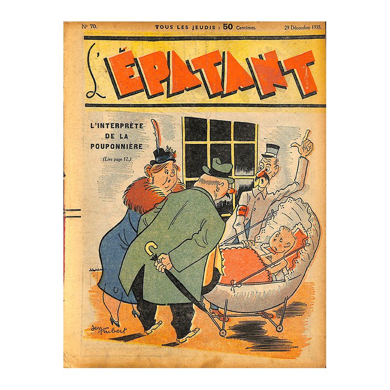 ABAO Bandes dessinées L'Epatant n°070 - 29/12/1938