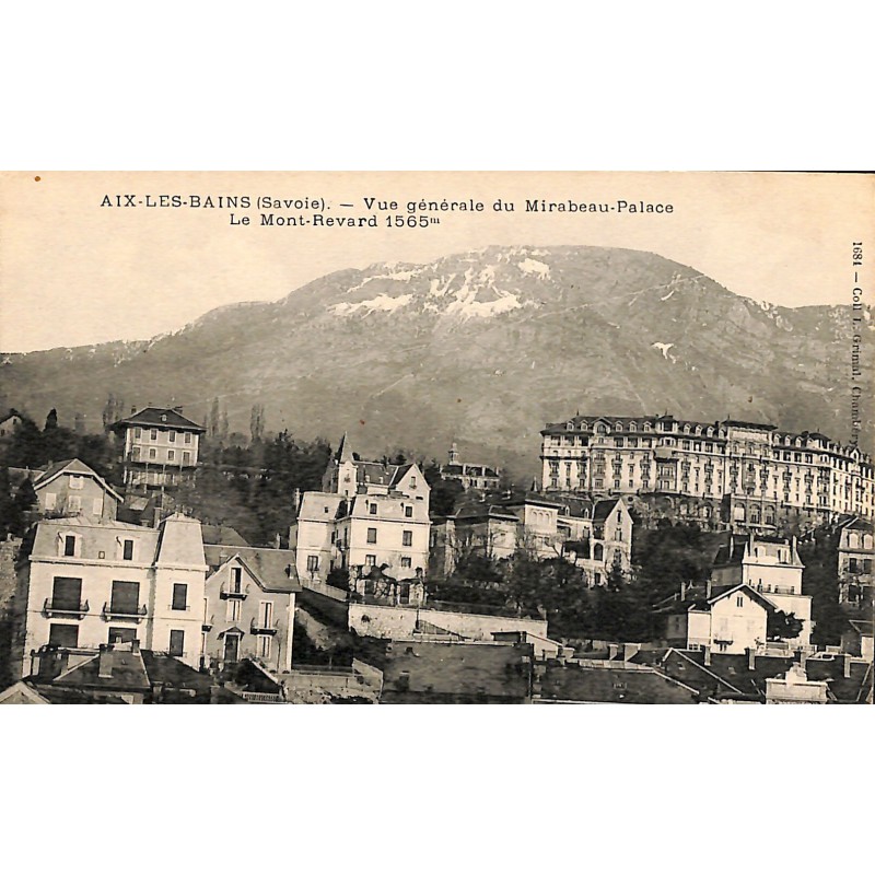 ABAO 73 - Savoie [73] Aix-les-Bains - Vue générale du Mirabeau-Palace.