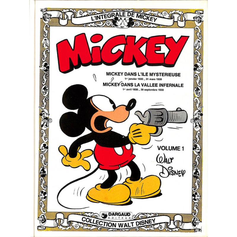 ABAO Bandes dessinées Mickey (Coll. L'Intégrale de Mickey) 01