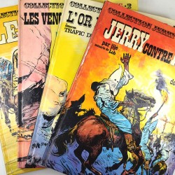 [BD] Jijé - Jerry Spring, Collection spéciale grand format. 4 tomes. EO.